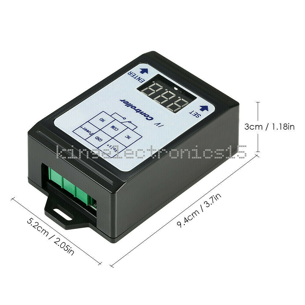 1X 6~80V Voltage Detection Charging Discharge Monitor Relay Switch Controller