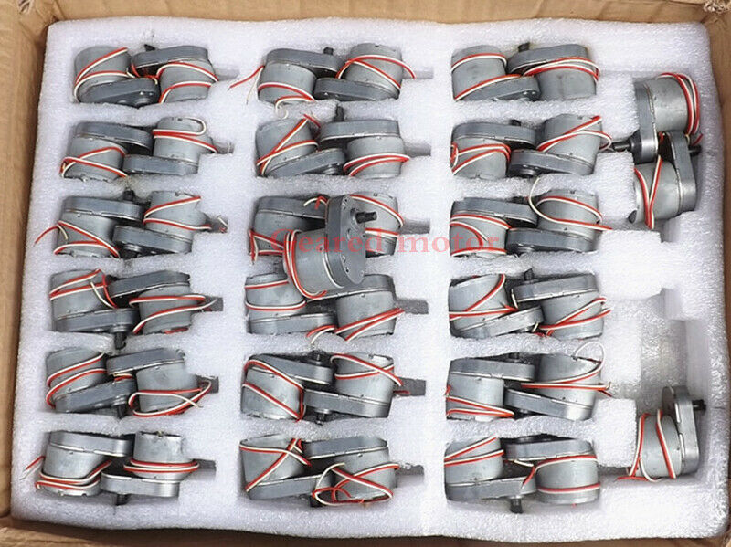 1pcs DC 5V-12V seven-shaped DC gear motor All metal gear reducer motor