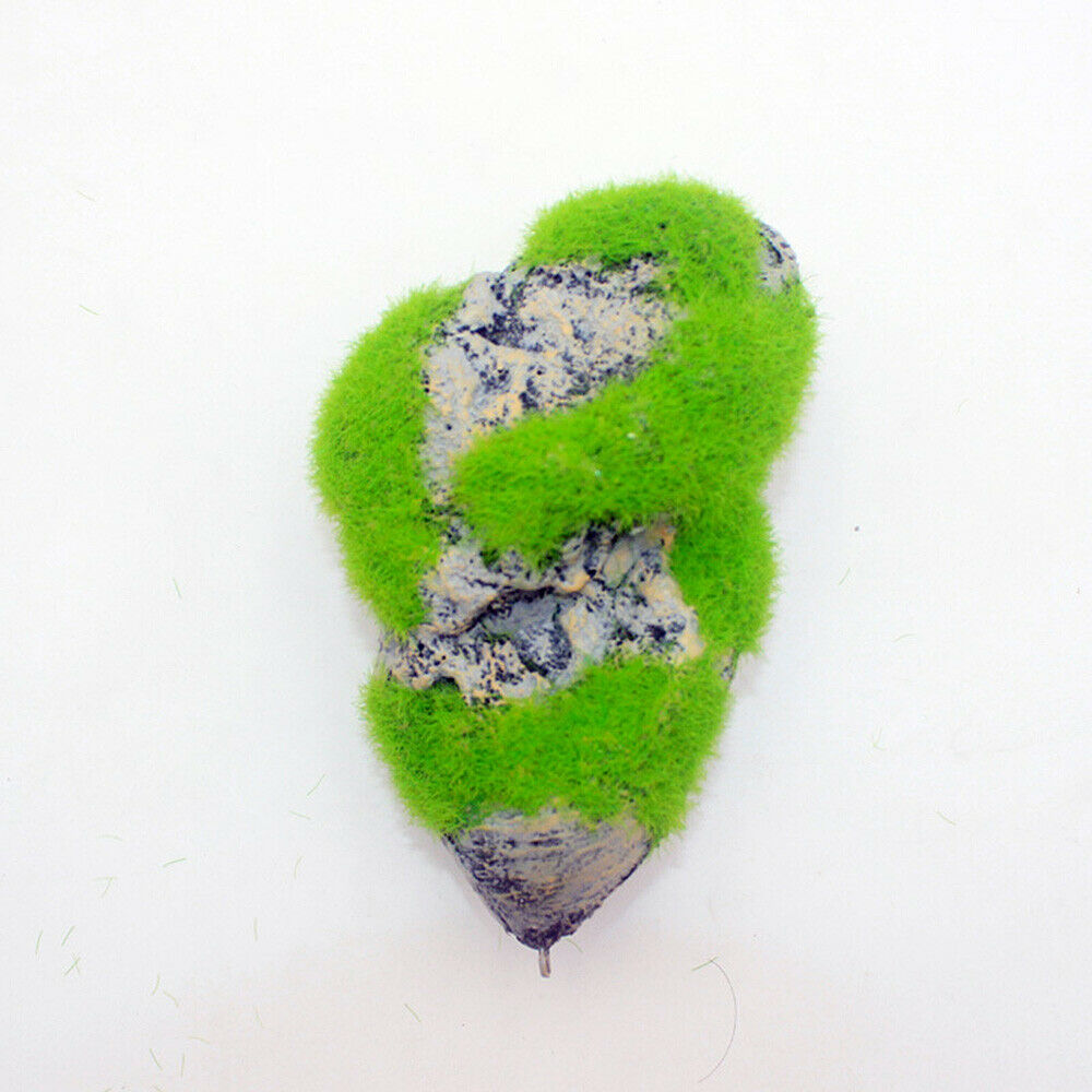 Moss Floating Stone Aquarium Fish Tank Ornament Landscape Bonsai Home Decor Art