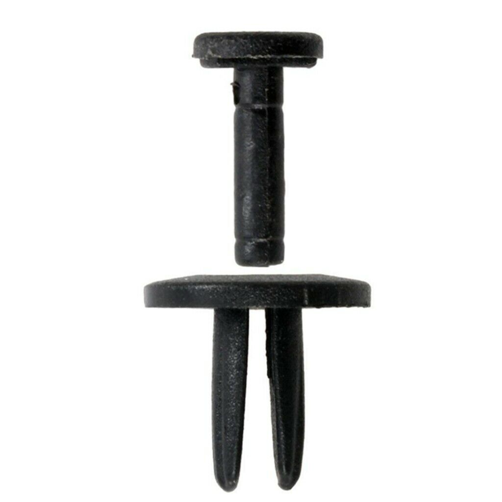100Piece Car Door Fastener  Bumper Rivet Mouldings Trim Push Clips