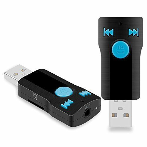 Car/Home/Outdoor USB Bluetooth Receiver Adapter 3.5mm Receiver&Adapter Speakers