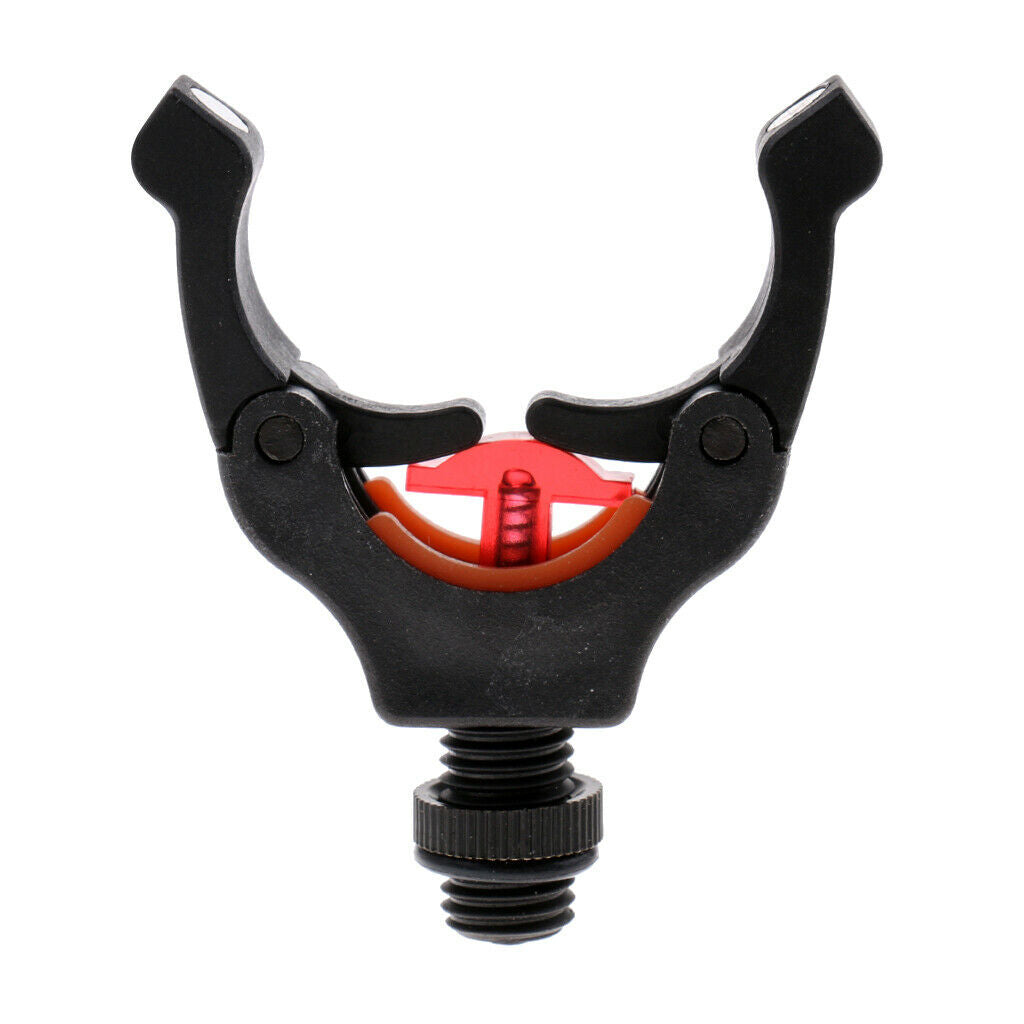 Magnetic Rod Grip Rest Head Y Shape Fishing Pole Holder Carp Black M3/8