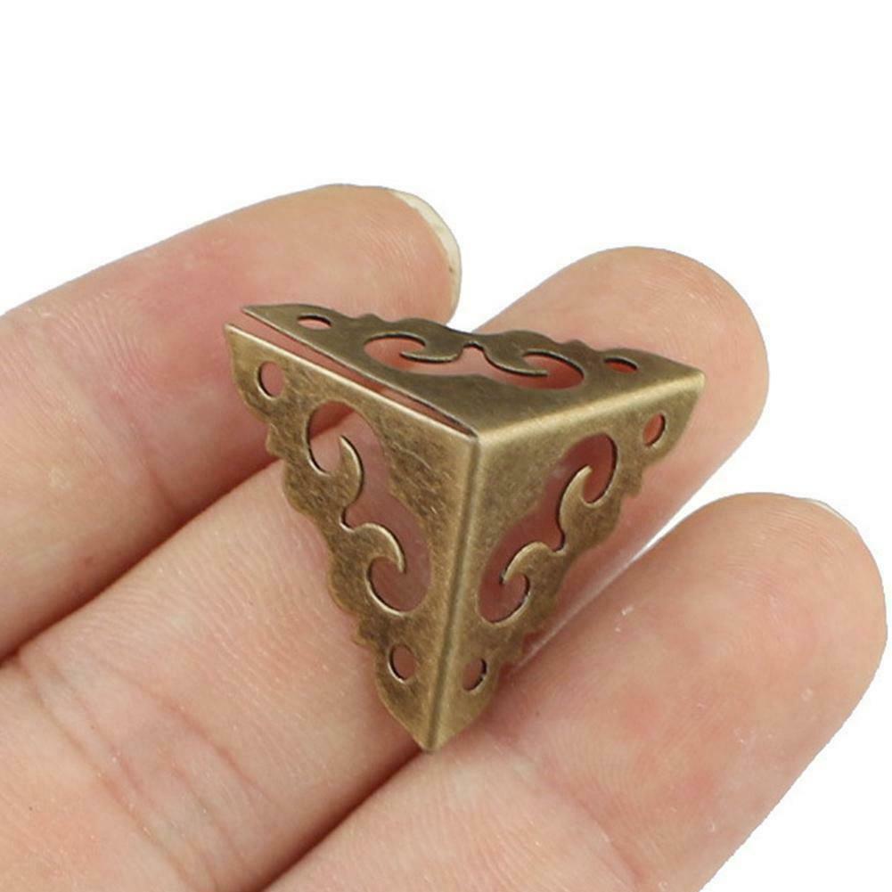 1PC Corner Protectors Jewelry Box Corner Foots Wooden Case Bronzes