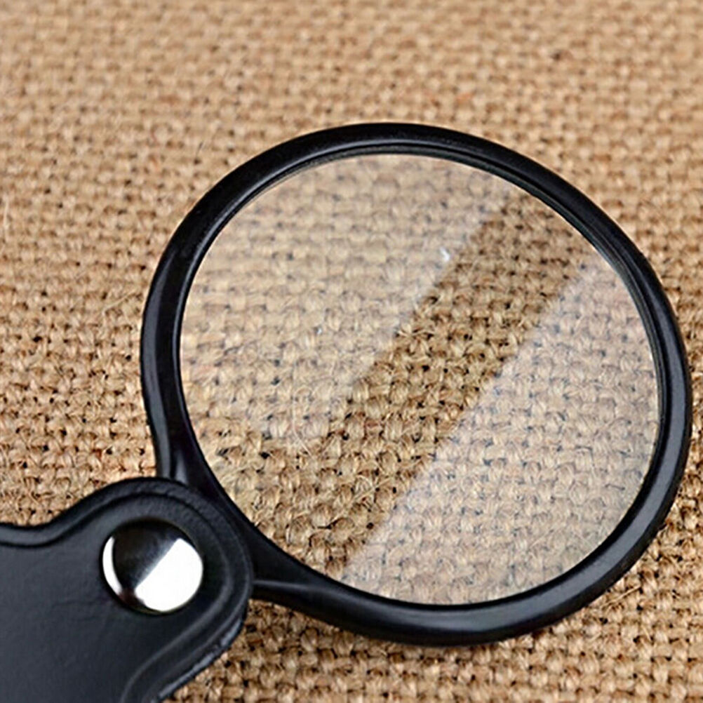 Pocket Mini 5X50mm Folding Jewelry Magnifier Magnifying Eye Glass Loup.l8