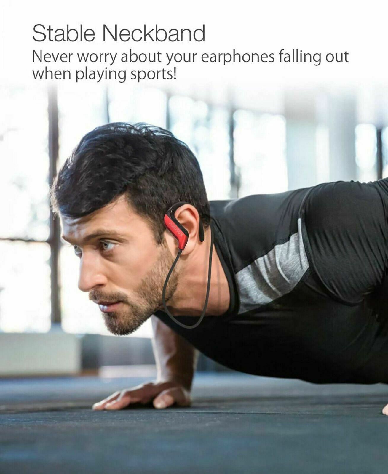 BlitzWolf AIRAUX Bluetooth V5.0 Neckband Sport Earphones Headphones Earbuds