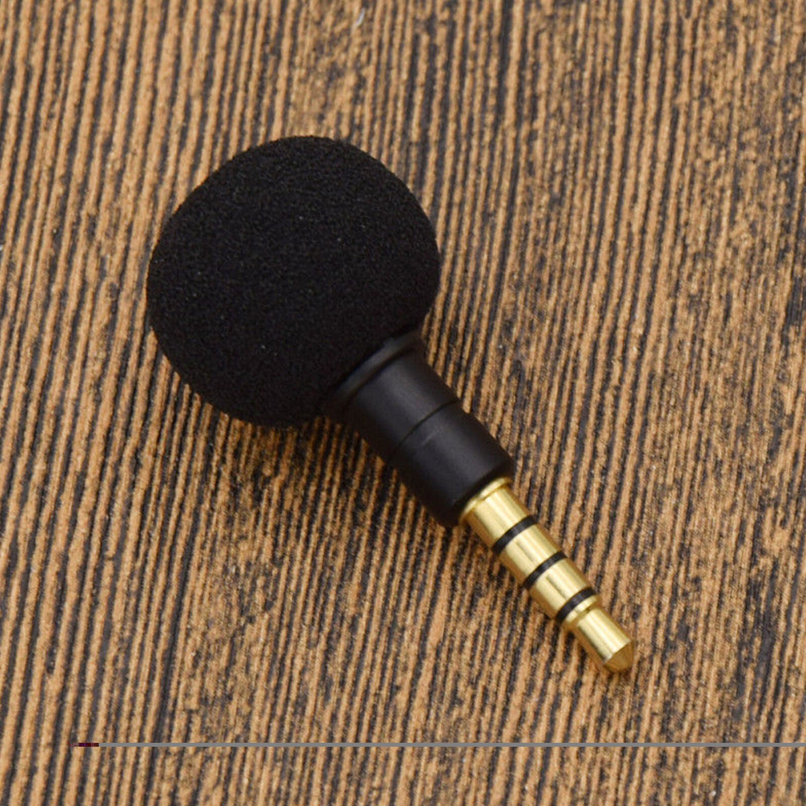 3.5mm Mini Black Wireless Microphone for Smartphone Mobile Phone Recording
