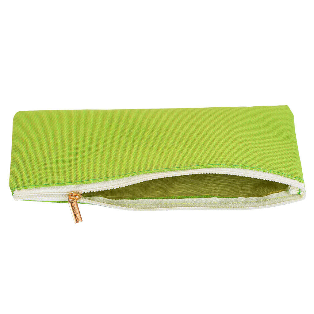 Green Portable Makeup Bag Travel Toiletry Cosmetics Case Organizer Pouch