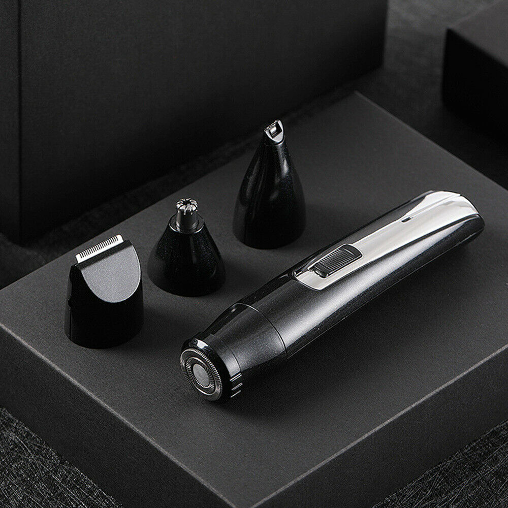Pro Electric Men Shaver Hair Clippers Trimmer Beard Nose Cutting Machine Set