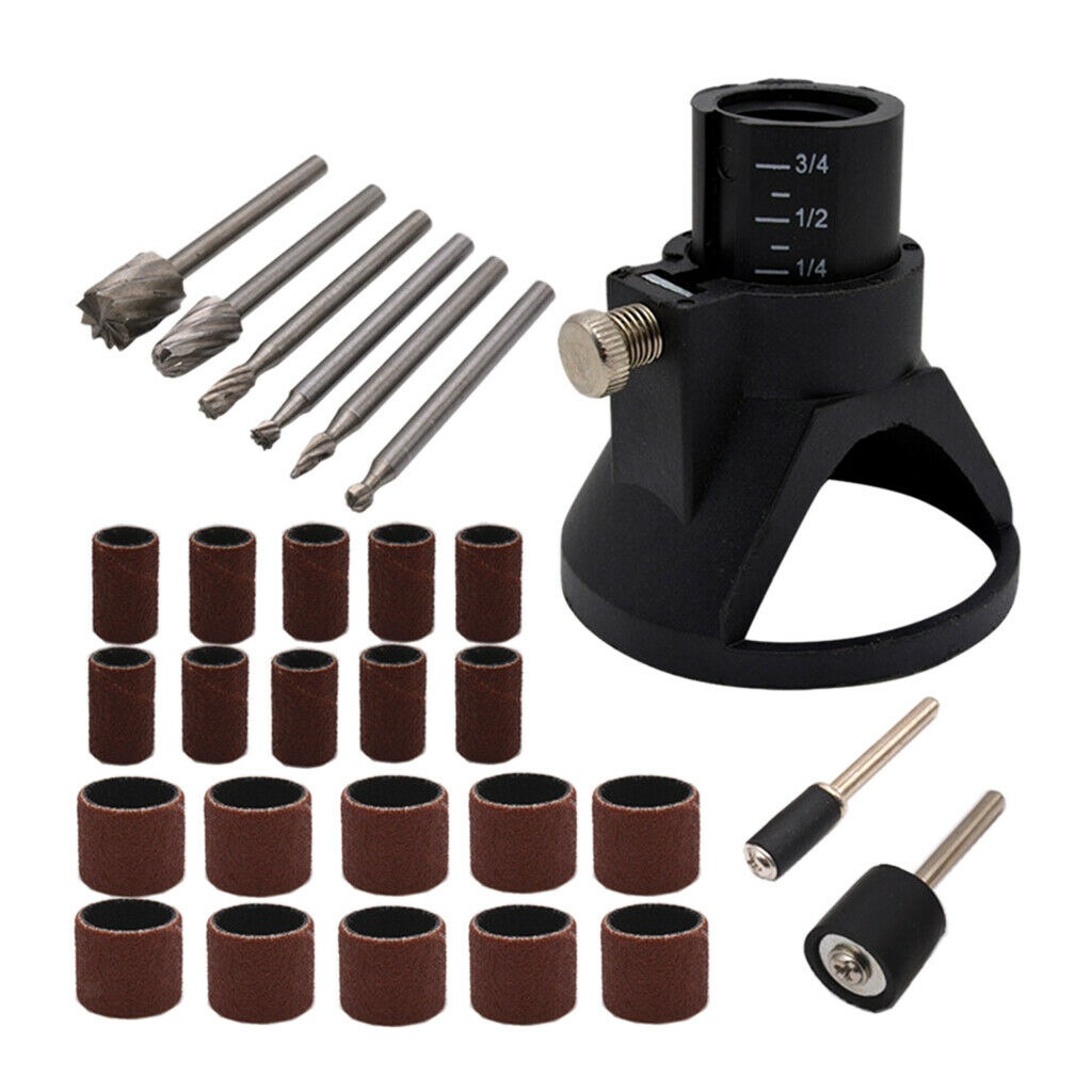 29Pcs  Rotary Carving Locator Cutting Kit W/HSS