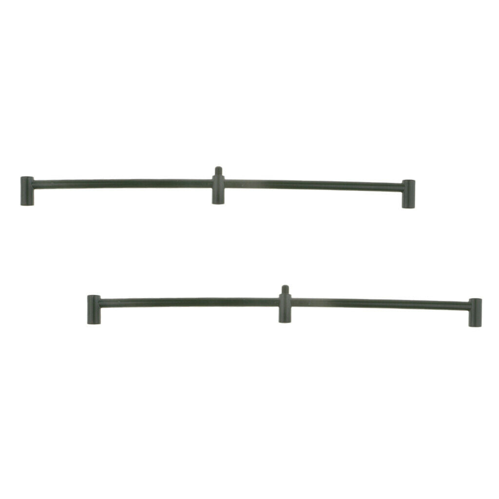 2x Rod Buzz Rod Fishing Carp Buzzer Pod 3 Rod Fishing Near Shore Pond