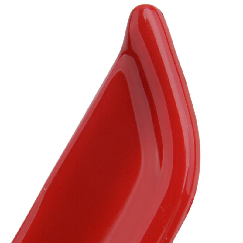 Red ABS Armrest Box Switch Cover Decoration Trim Button Fit For Dodge Challenger