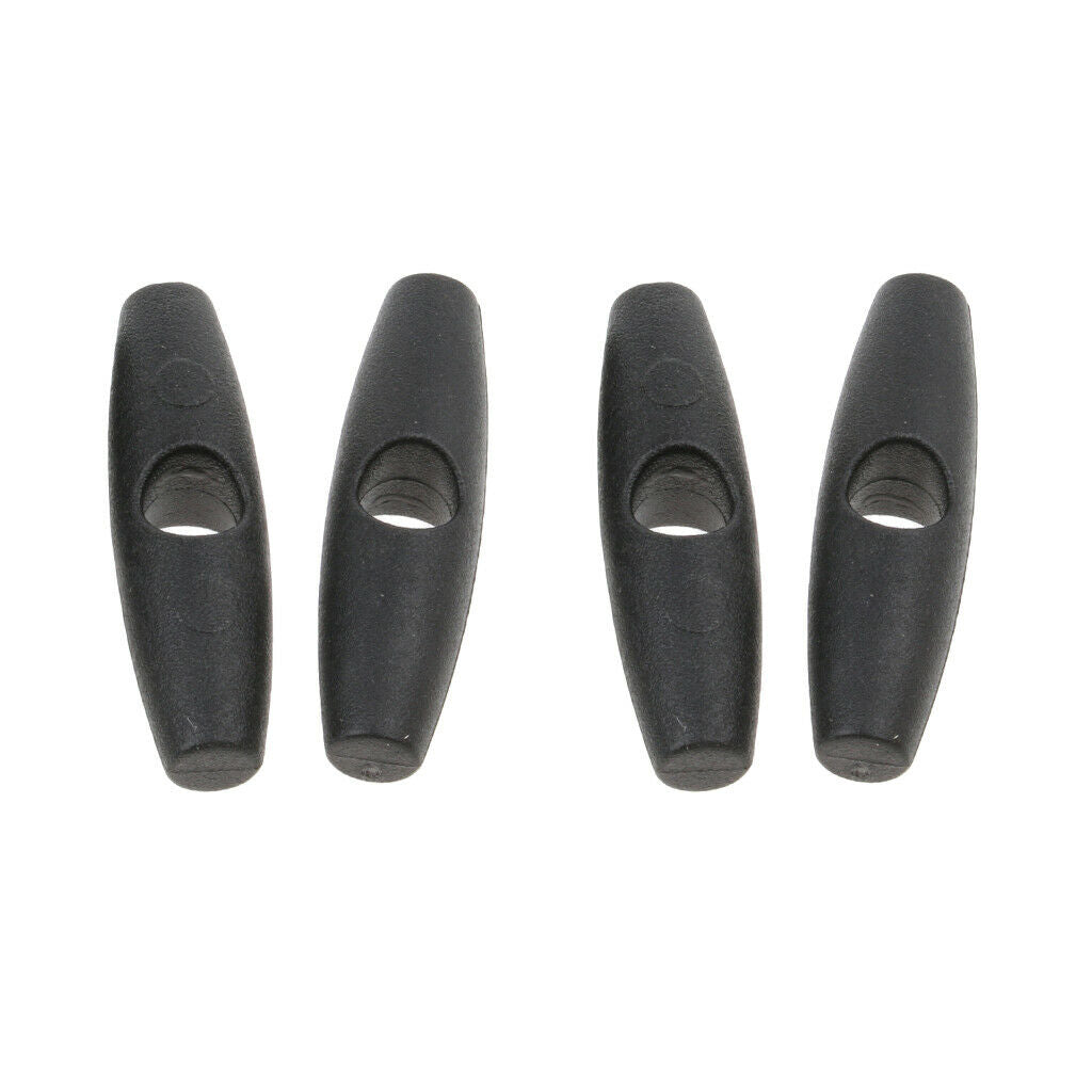 4pcs Drawstring Cord Tent Fly Roll Up Buckle Snap for Camping Canopy Awning