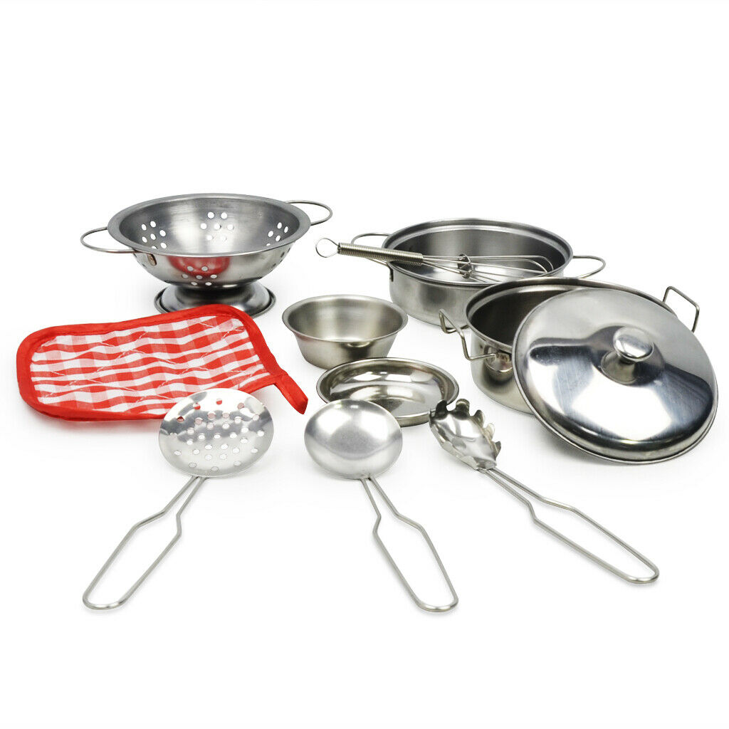 Simulation Kitchenware Toys Kids Gifts Role Playing Games w/ jigsaw Puzzle