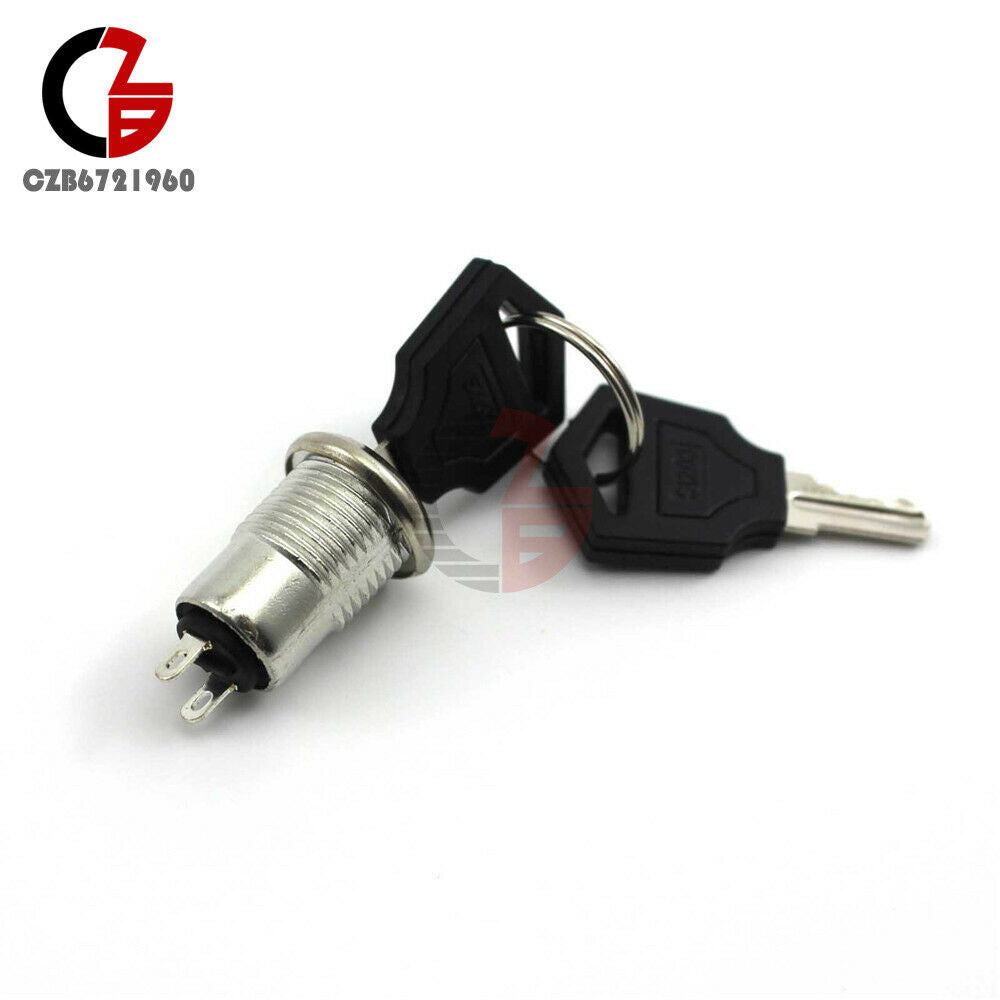 10PCS S1203 Security Power Locks Phone Lock Electronic Key Switch + Free Keys