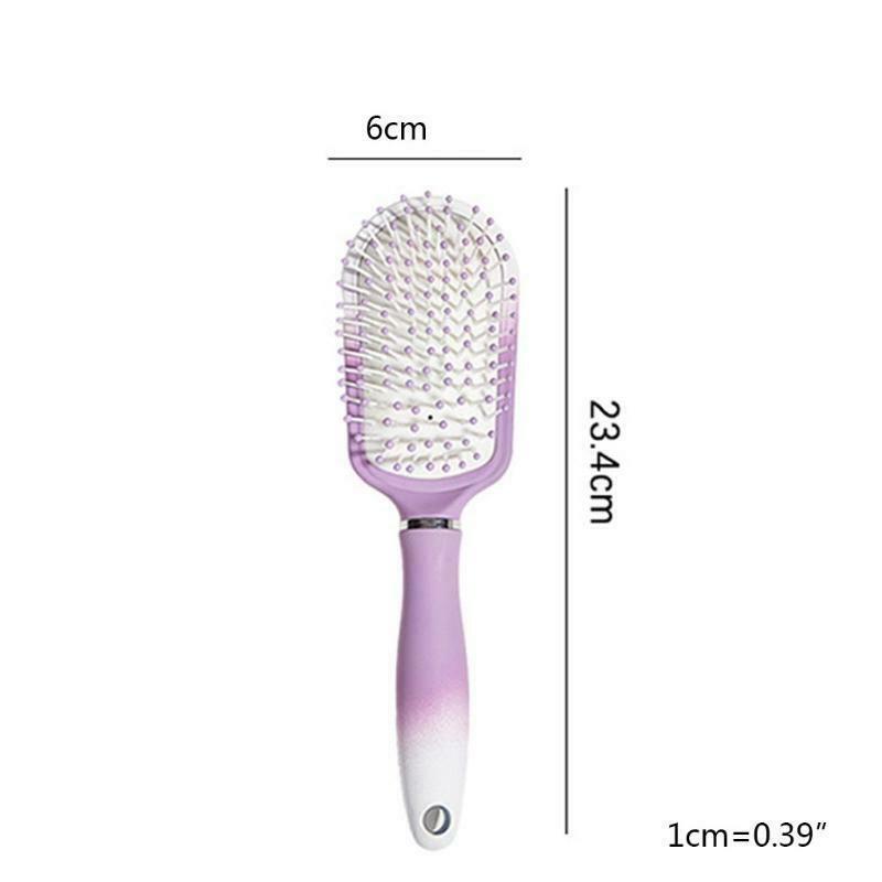 Cushion Nylon Bristle Styling Brushes For Women Men Wet And Dry Hair