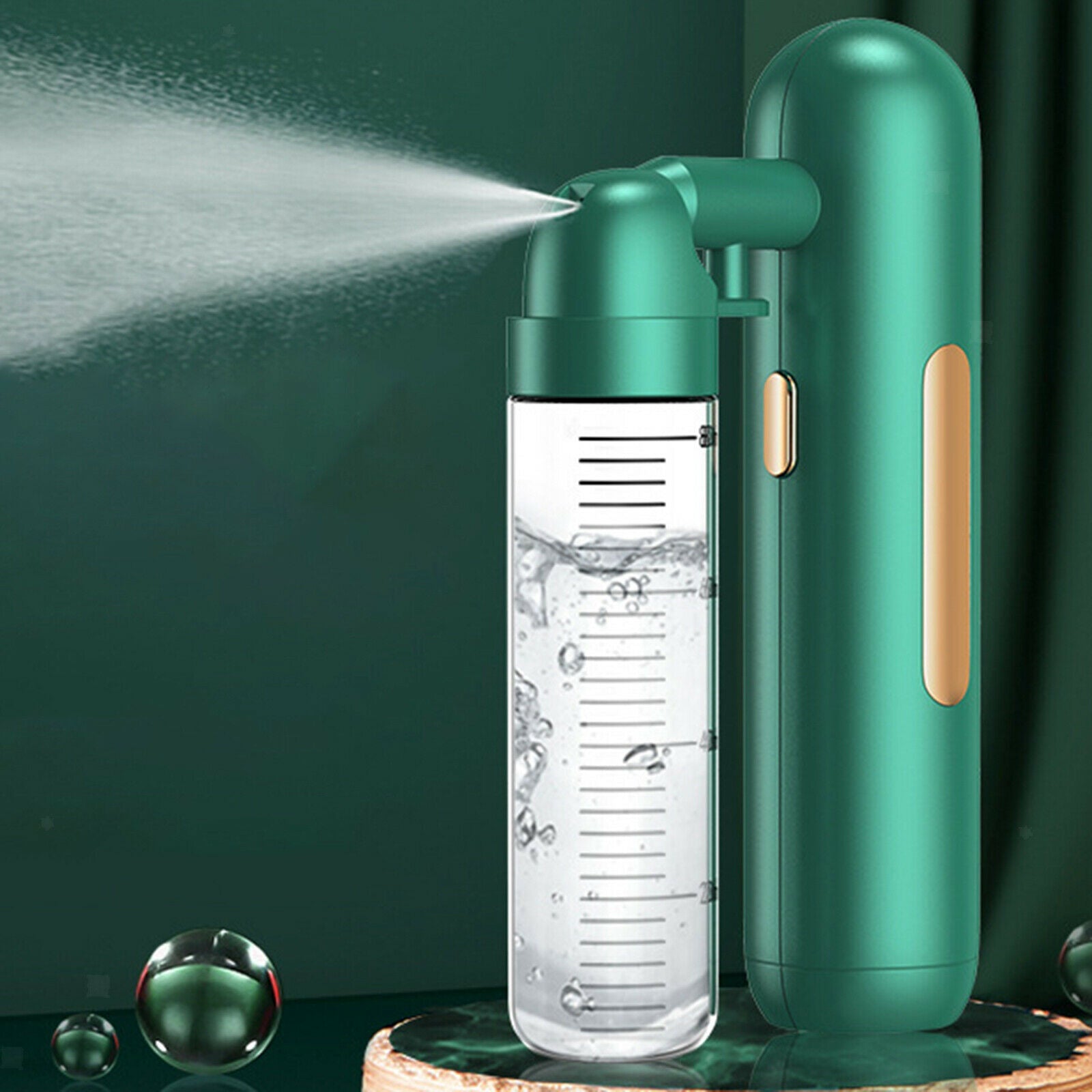 80ml Handheld Oxygen Injection Nano Facial Mister Gun Sprayer Skin Care