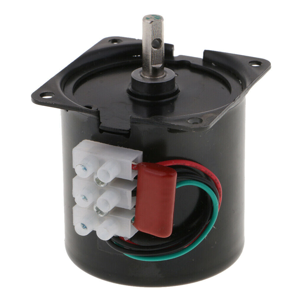 60KTYZ 220V 15rpm Center Shaft Gear Synchronous Permanent Magnet Motor 14W