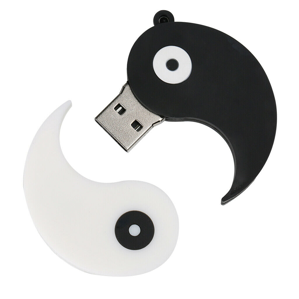256 GB Cartoon Cute Bagua USB 2.0 Flash Drive Memory Stick Lovely Gift Pen