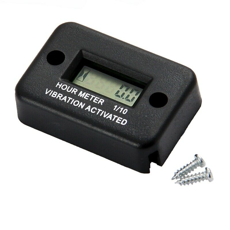 New Vibration Hour Meter with Battery Timer with Induction Portable MotorcycleM8