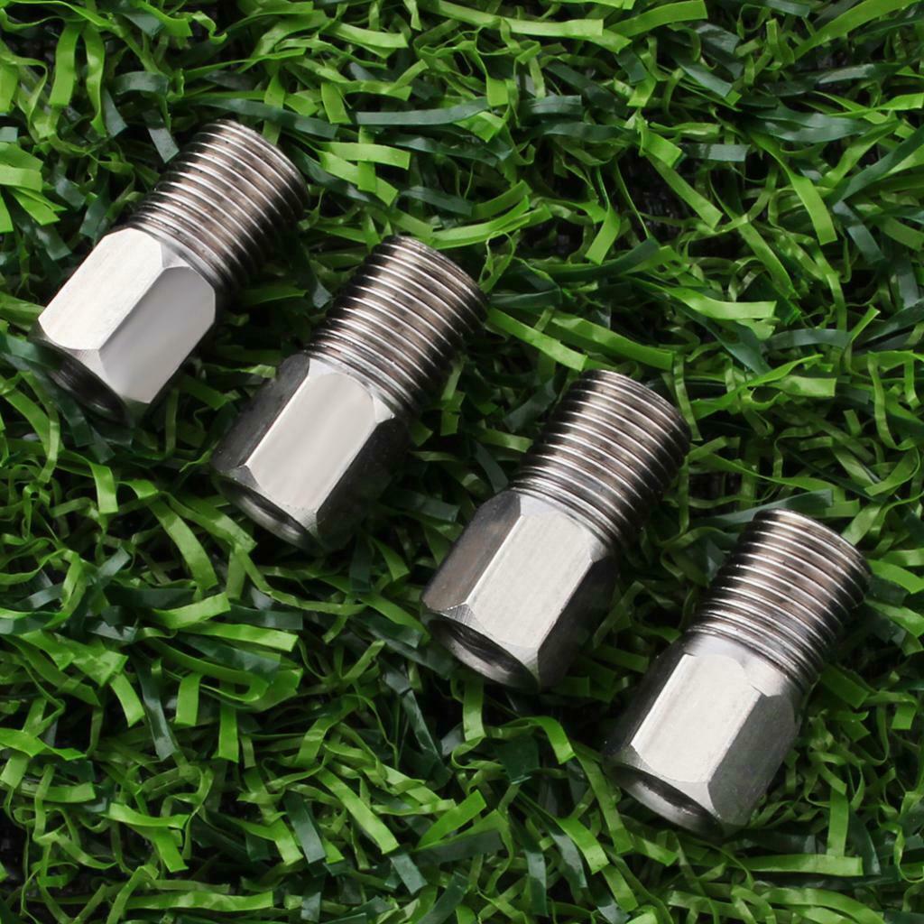 4 Pieces Bike Brake Hose Connector Hydraulic Brake Oil Hose Fitting Screw,