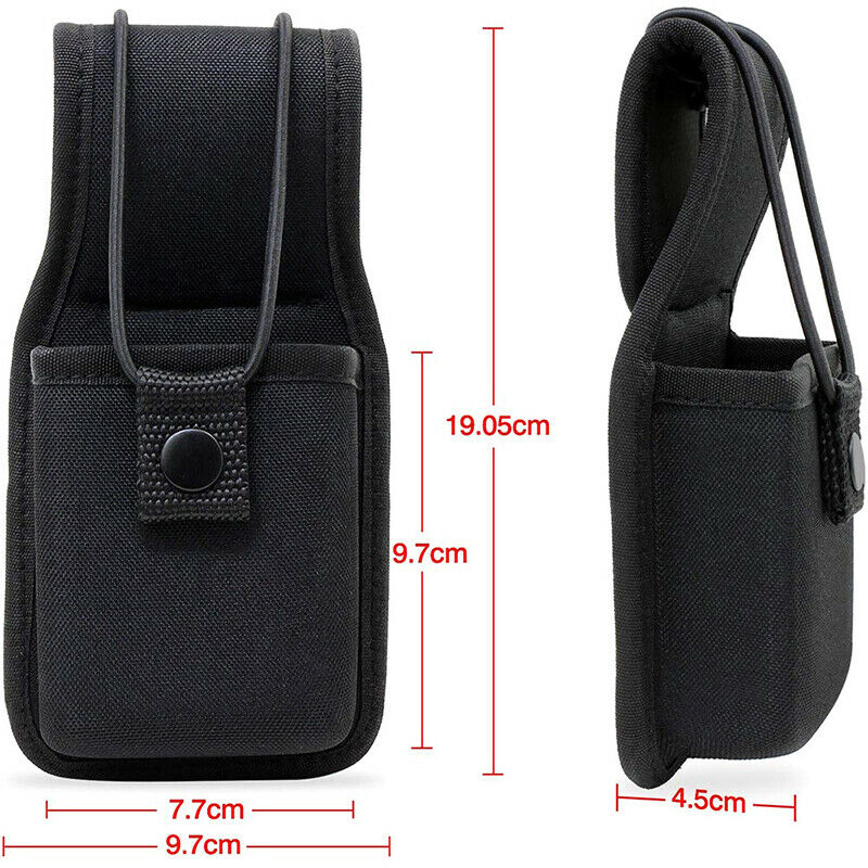 Universal Nylon Radio Case Holder Holster Pouch Bag for Radios Walkie Talkie  Tt