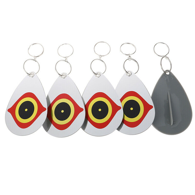 5Pcs Bird Repellent Diverter Discs Scarer Eye Scare Birds Away Pest DeterreDD