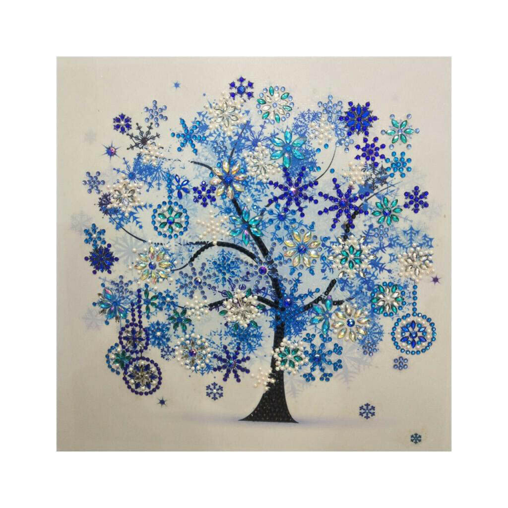 2 Pieces Special Shaped Diamond Painting -Four season Tree Pattern