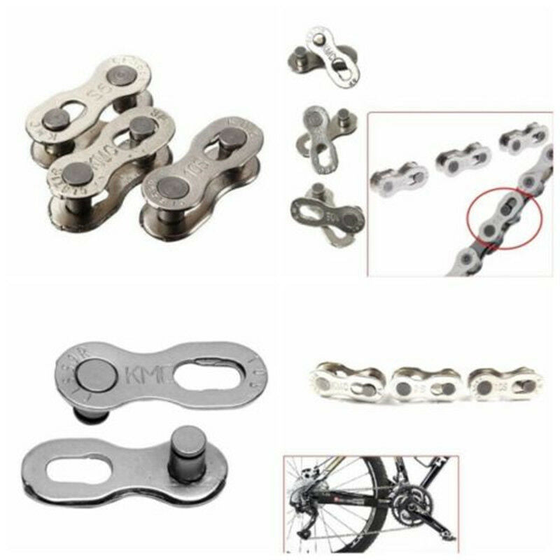 2 Pcs Bike Roller Connector 6-7-8 Speed Quick Master Link Joint Chain New
