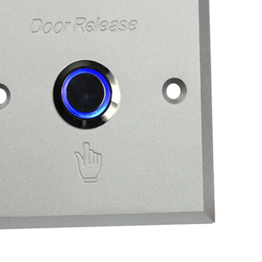 Stainless Steel Electric Door Exit Push Button Release Switch Access Control