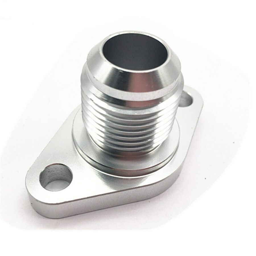 Billet Turbo Oil Drain Adapter Flange For T3 T4 T04 T72 T76 T04B T04E 12AN 51mm