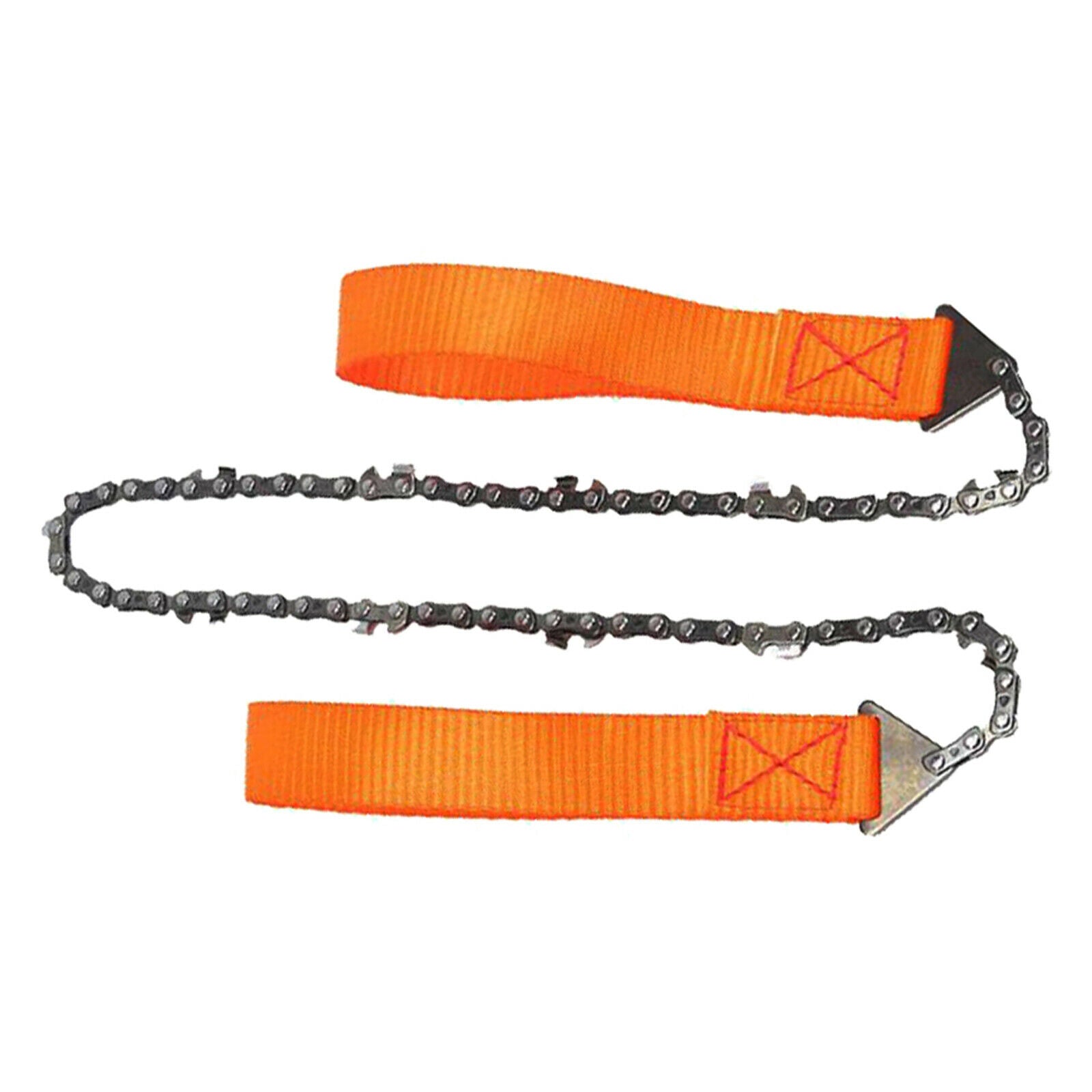 65cm/25.6inch Outdoor Survival Pocket Wire Saw Hand Steel Chain Saw Outdoor Hand