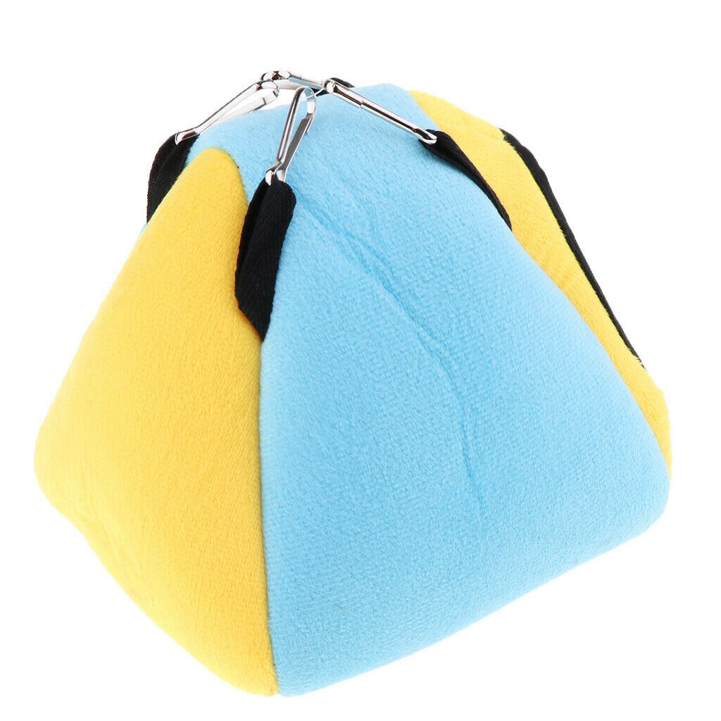 Rabbit Guinea Pig Hamster Cotton House Bed Cute for Small Animals blue