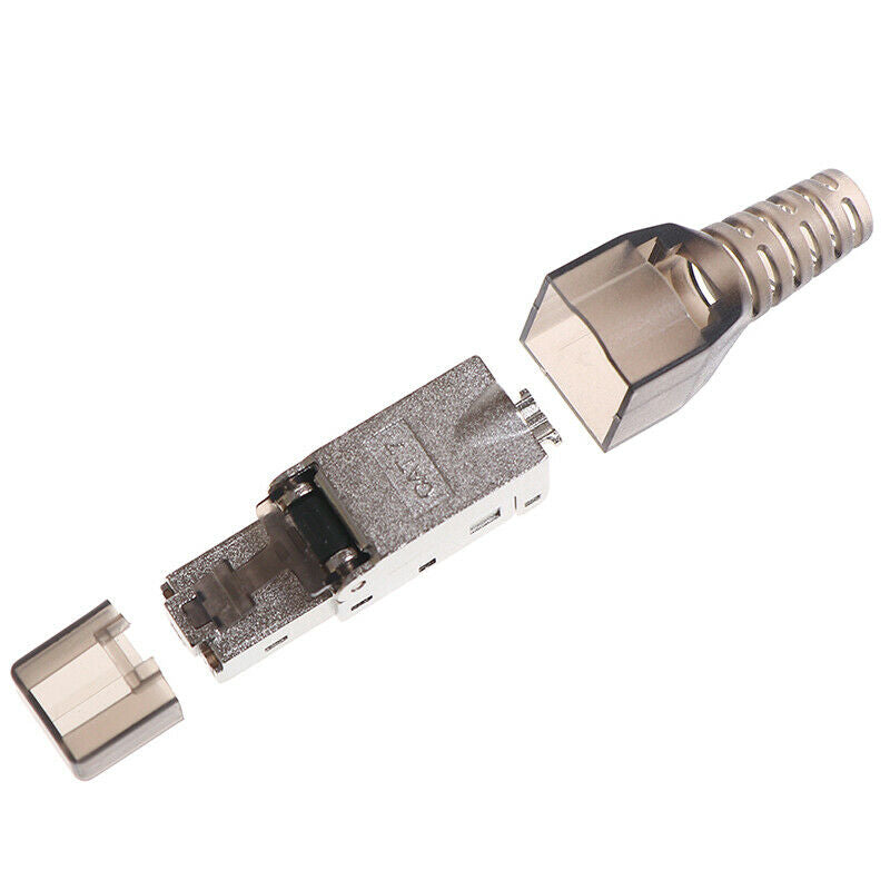 New Tool-Free Shielded RJ45 Cat 7 Termination Plug Cat7 Plug Cat7 Connect.l8