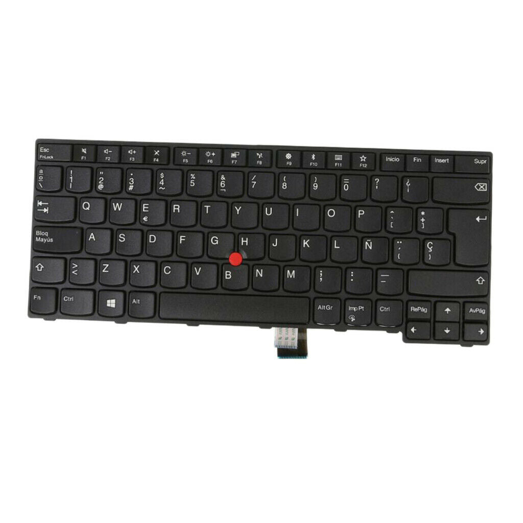 Spanish Layout Keyobard without Frame for Lenovo Thinkpad Eage E470 Desktop