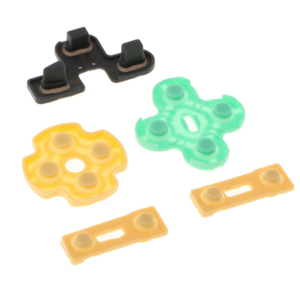2X 5x Conductive Rubber Pad for Sony PS2 Controller Button Replacement Assembly