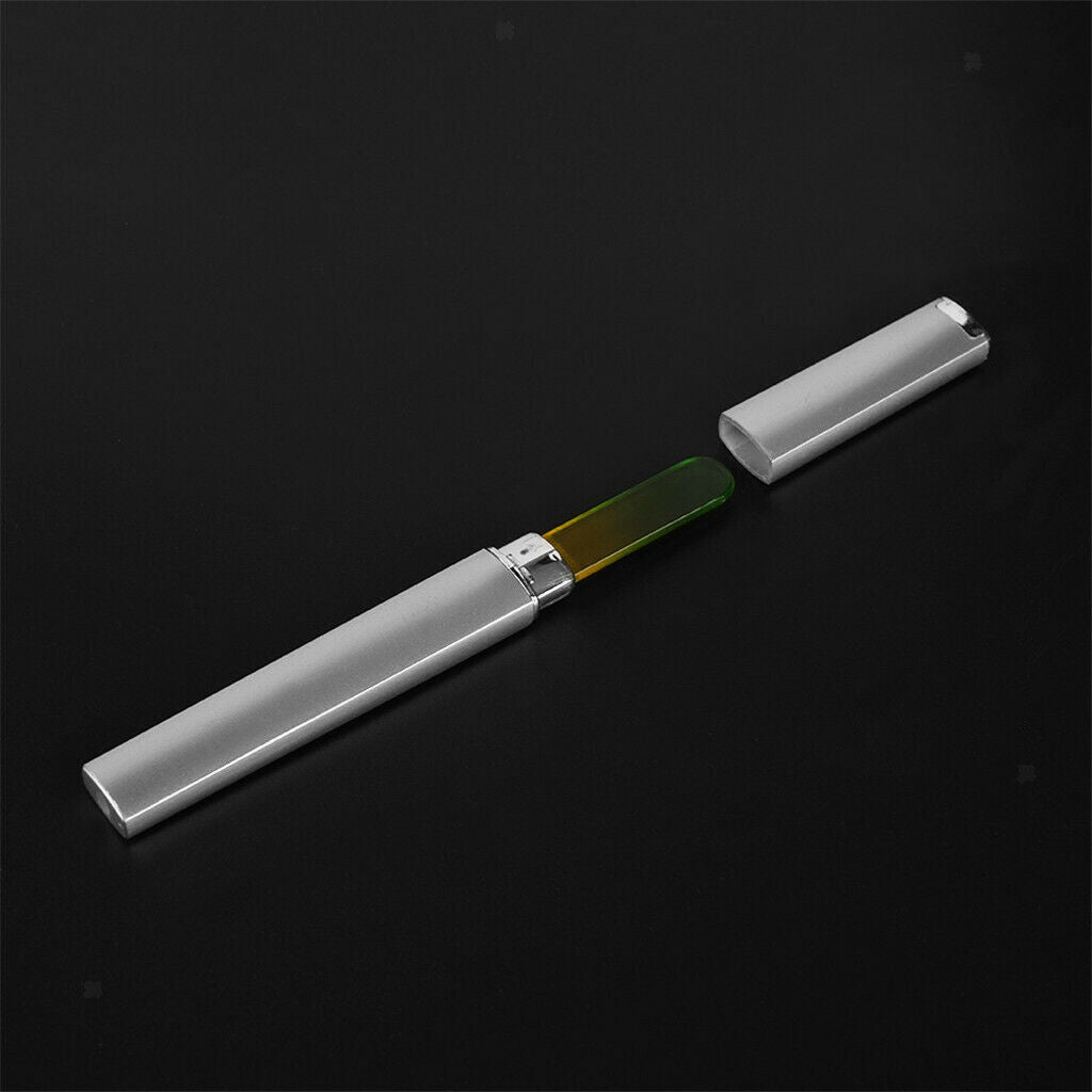 Double Headed Reusable Nano Glass Nail Files Nails Filing Grinding Buffer