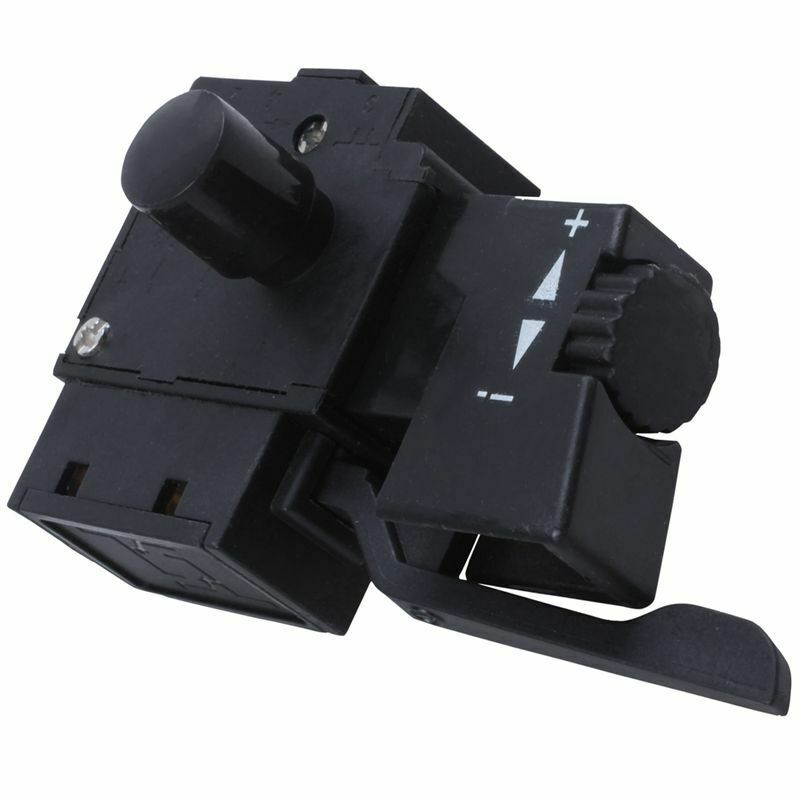 FA2-6/1BEK SPST Lock on Power Tool Trigger Button Switch Black E9B4B4