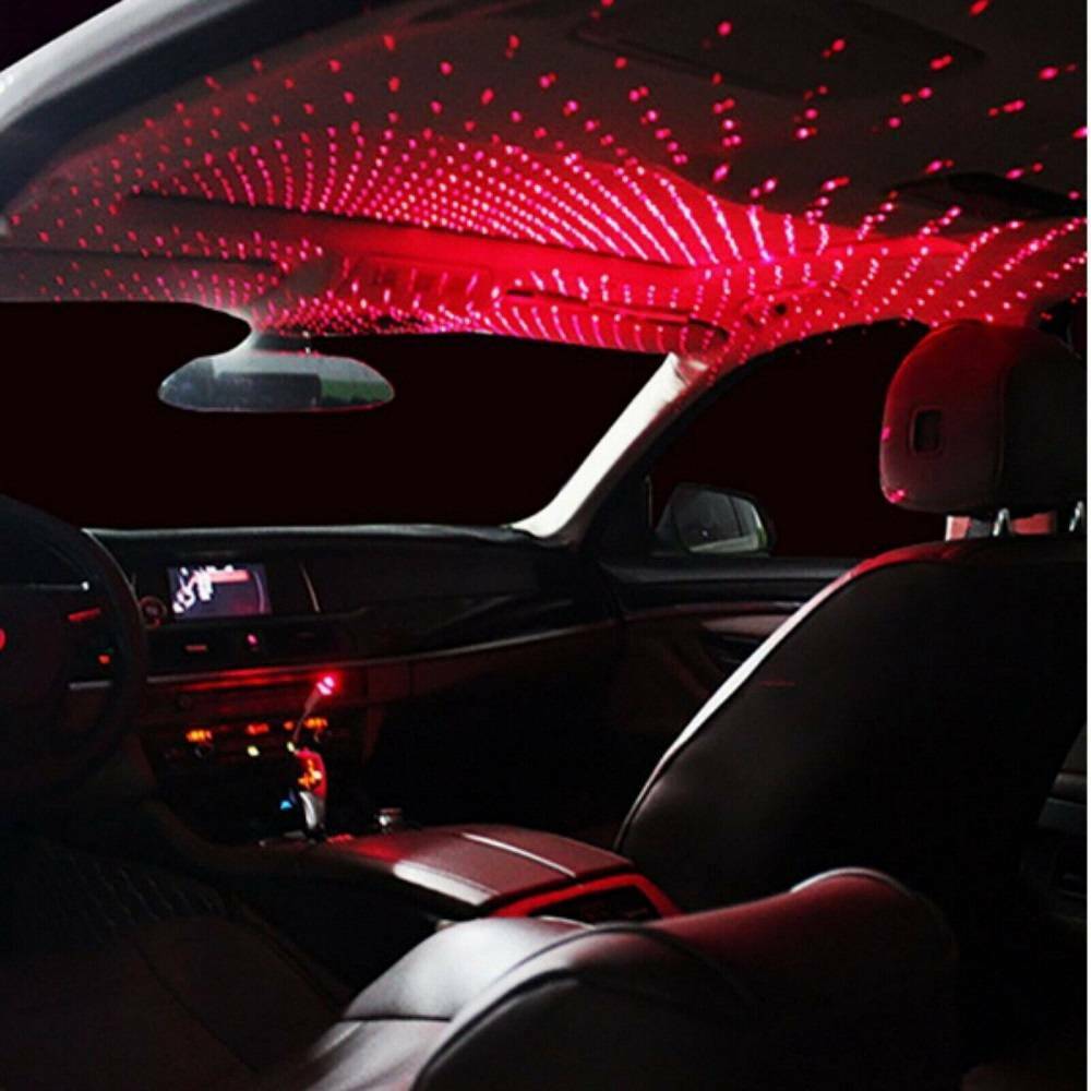Plug and Play - Car and Home Ceiling Romantic USB Night Light Party Decor Hot