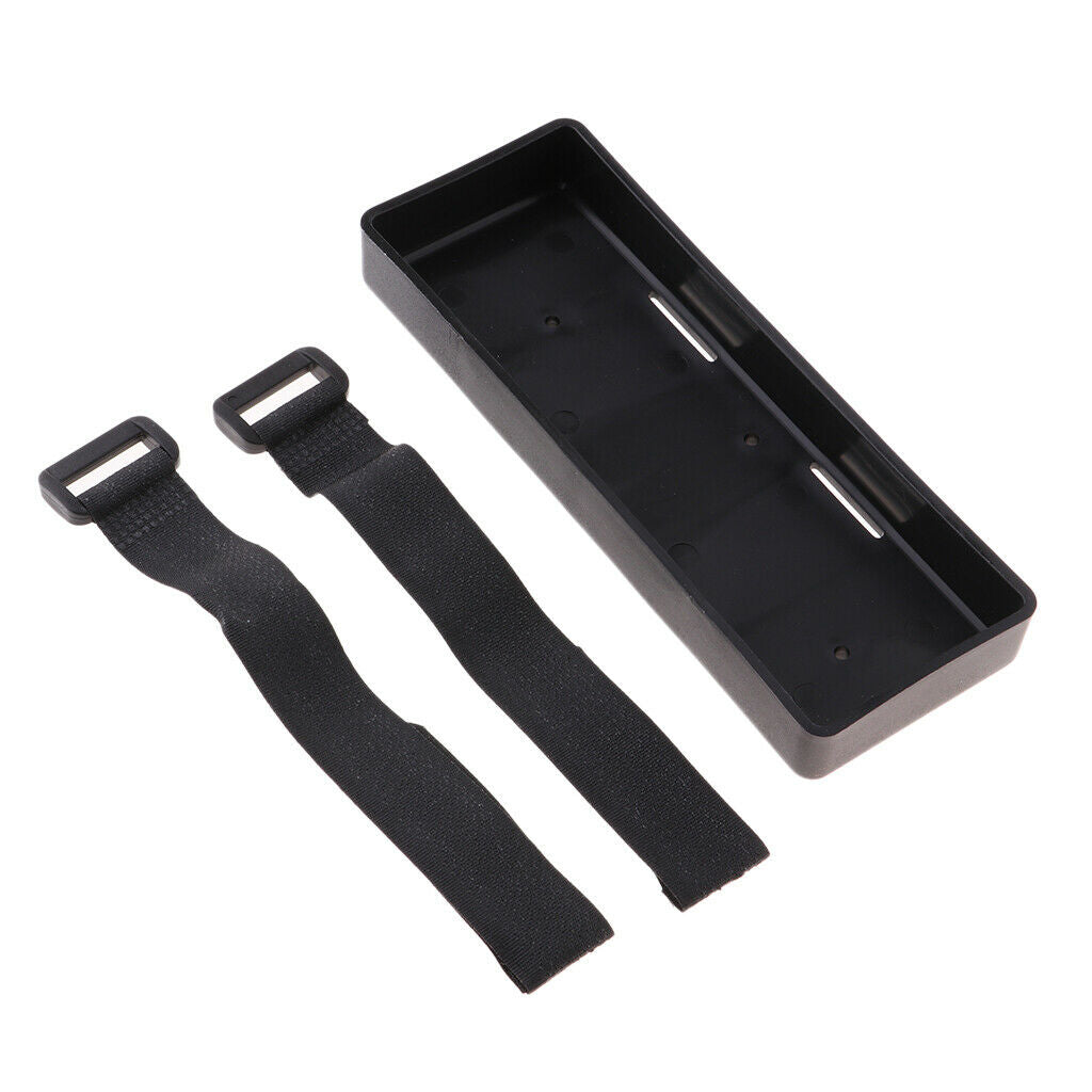 2Pcs 1/10 RC Car Rock Crawler Models Battery Box Holder Case for D90 Parts