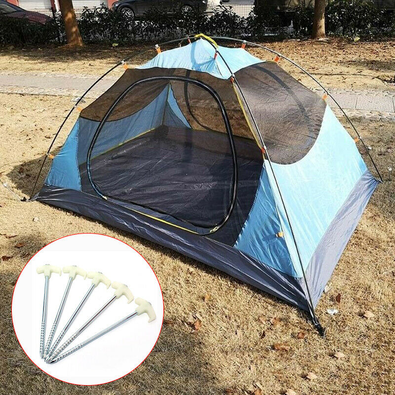 Tent Pegs For Camping Wind Resistance Anti-rust Outdoor Activities Tent T.l8