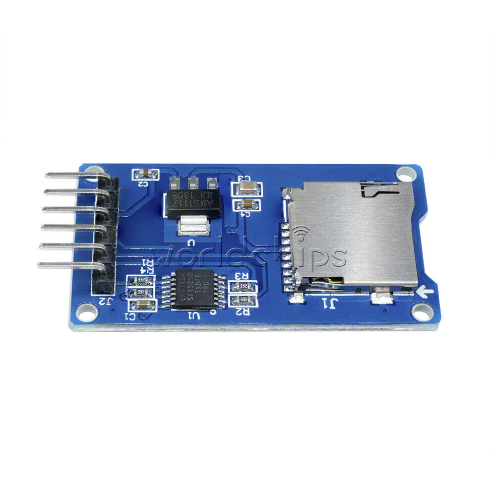 10PCS 3.3V SPI Mciro SD TF Card Memory Shield Module Storage Board for Arduino