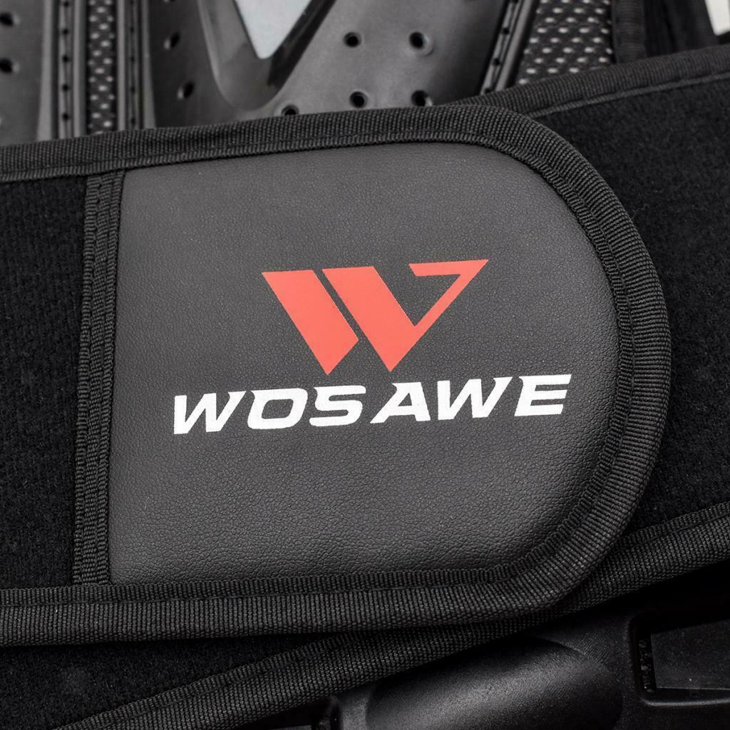 Children Chest Back Spine Protector Vest Jackets Guard for Dirt Bike Skiing L