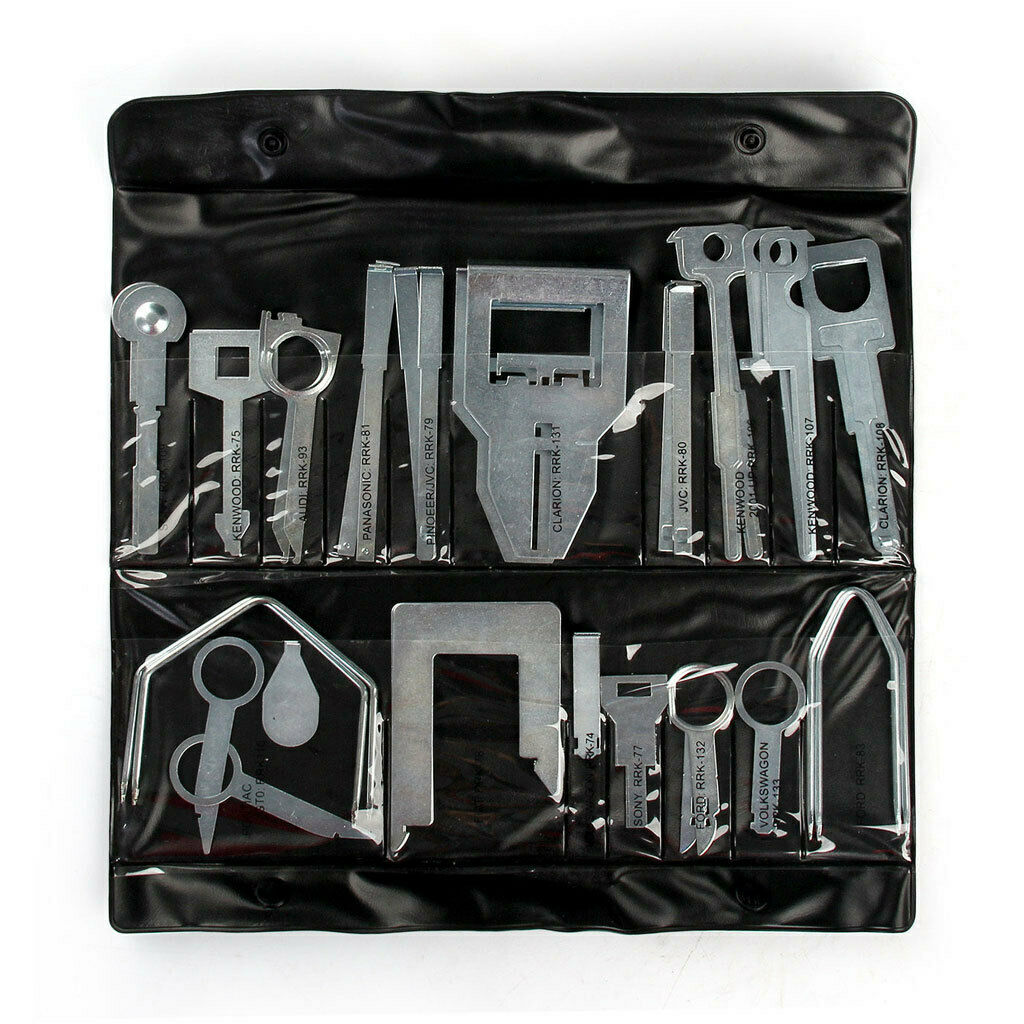Aftermarket Theft-Deterrant Radio Stereo Release Removal Tool Keys