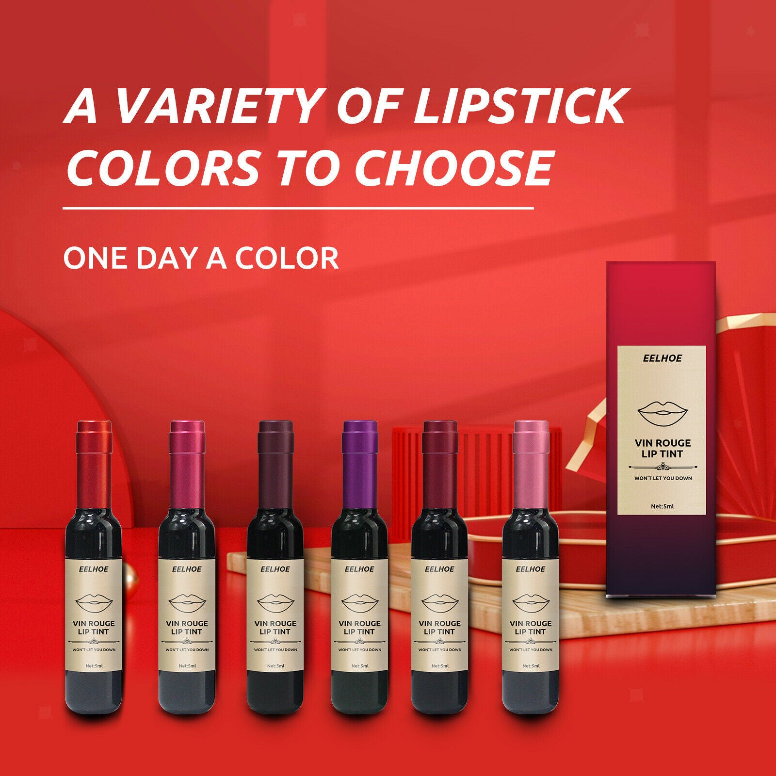 Wine Red Wine Liquid Lipstick Liquid Lipstick Long Lasting For Women Makeup
