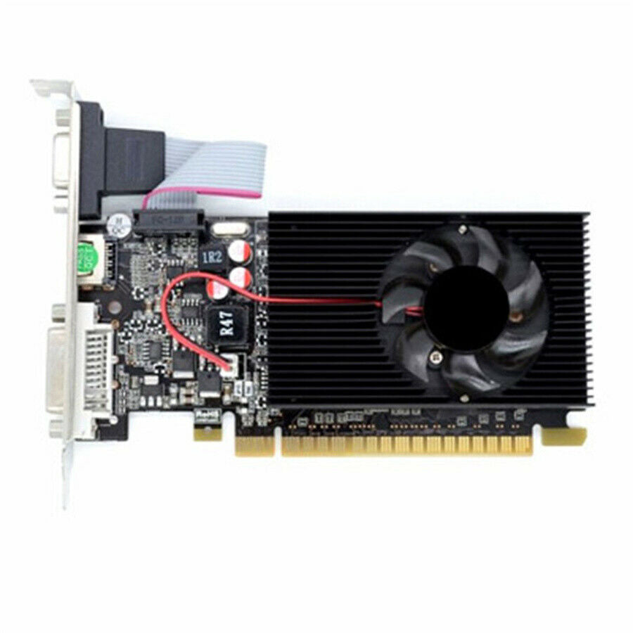 PCI-E GT730 2GB Graphics Card 64Bit DDR3 GT 730 2G D3 DVI VGA Game Video Cards