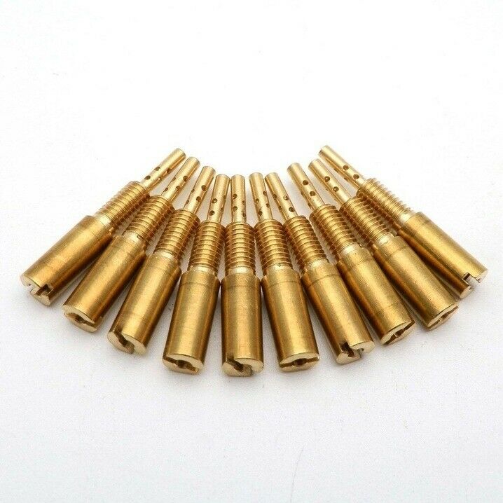 12x Pilot Jets Slow Jet 10-37.5 for Mikuni Carb VM28 /486