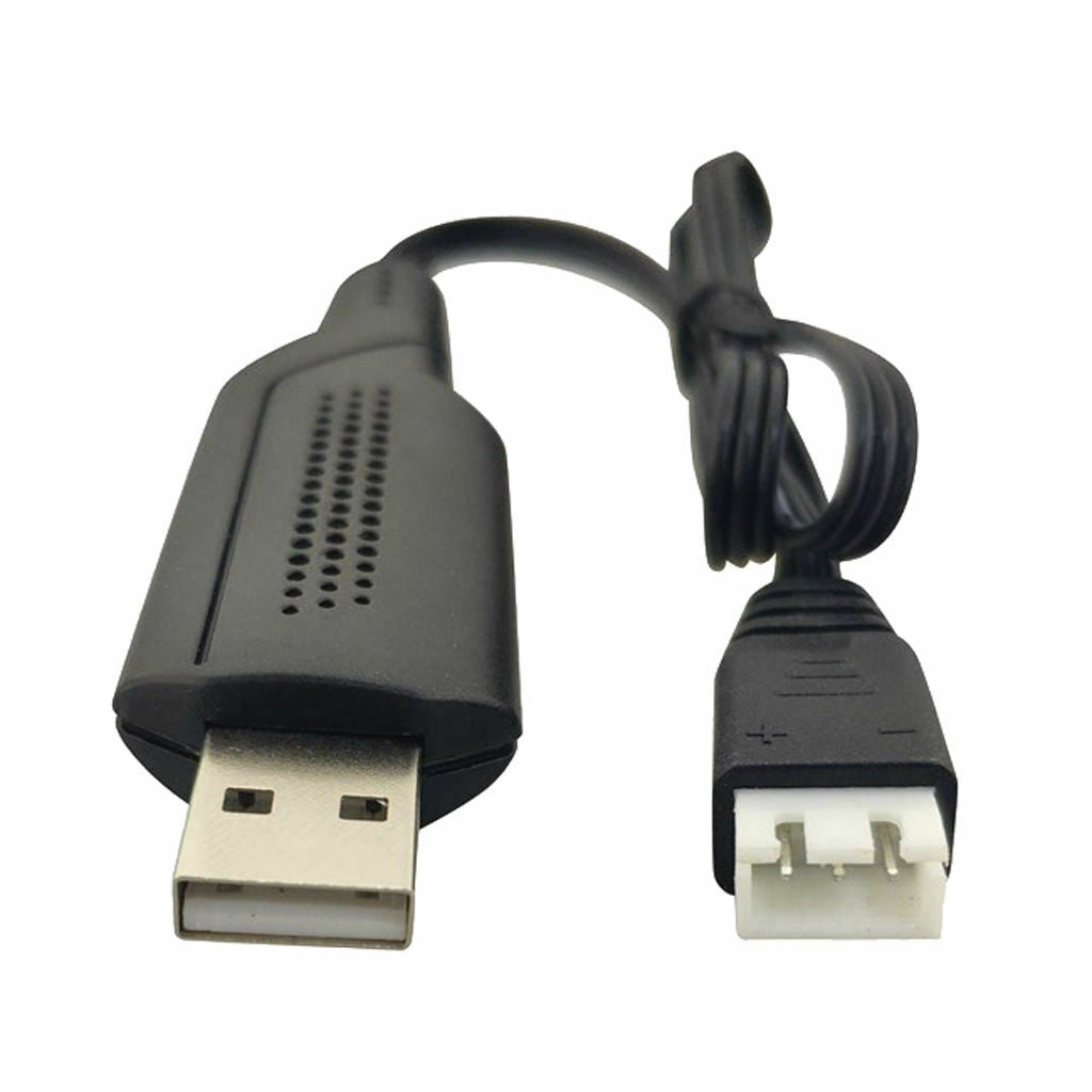 RC Battery 7.4V USB Charger Cable Fits for Wltoys V913 V353 A959 K989 P929