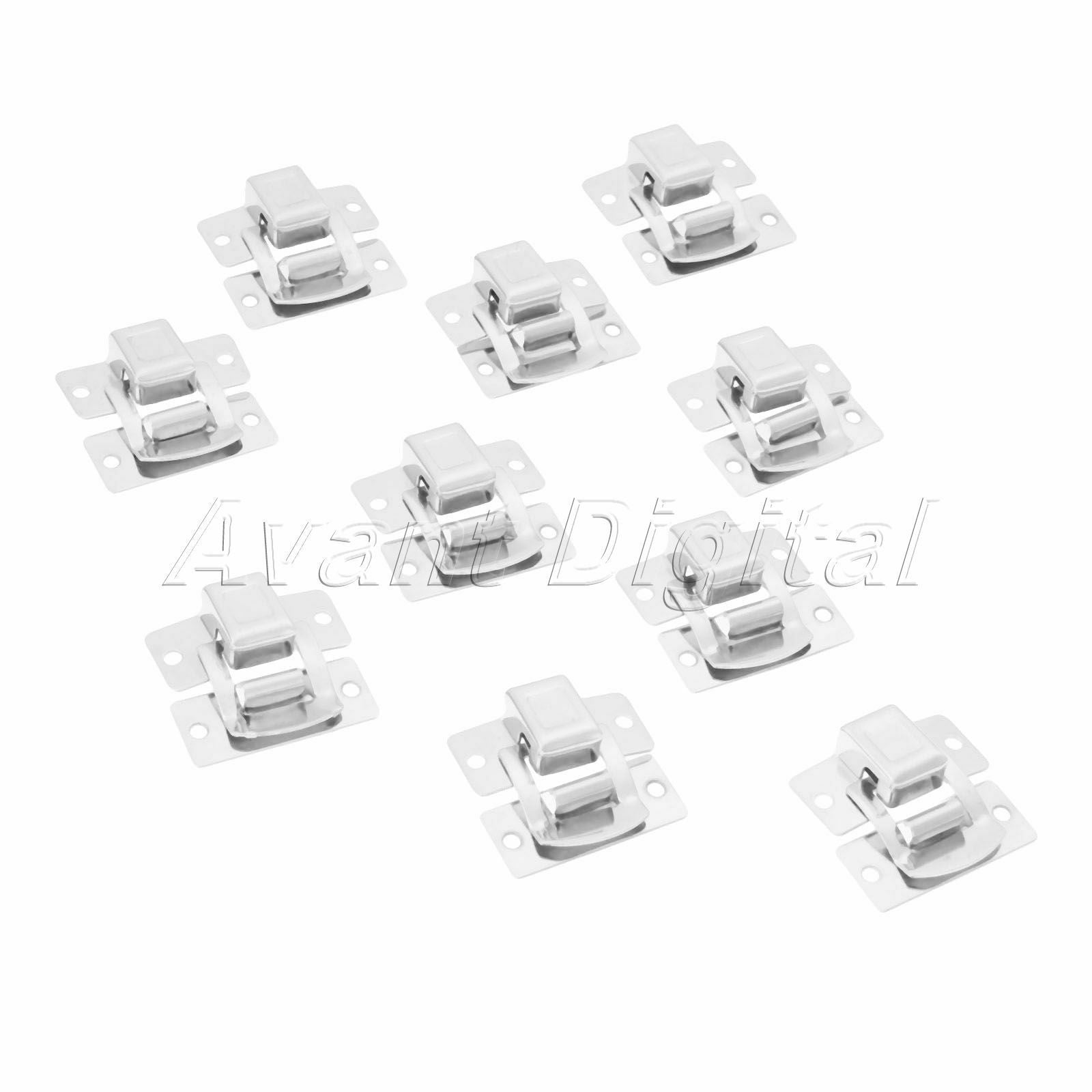 Durable Mailbox Chest Suitcase Box Case Toggle Catch Lock Latch Clasp Hasp 10pcs
