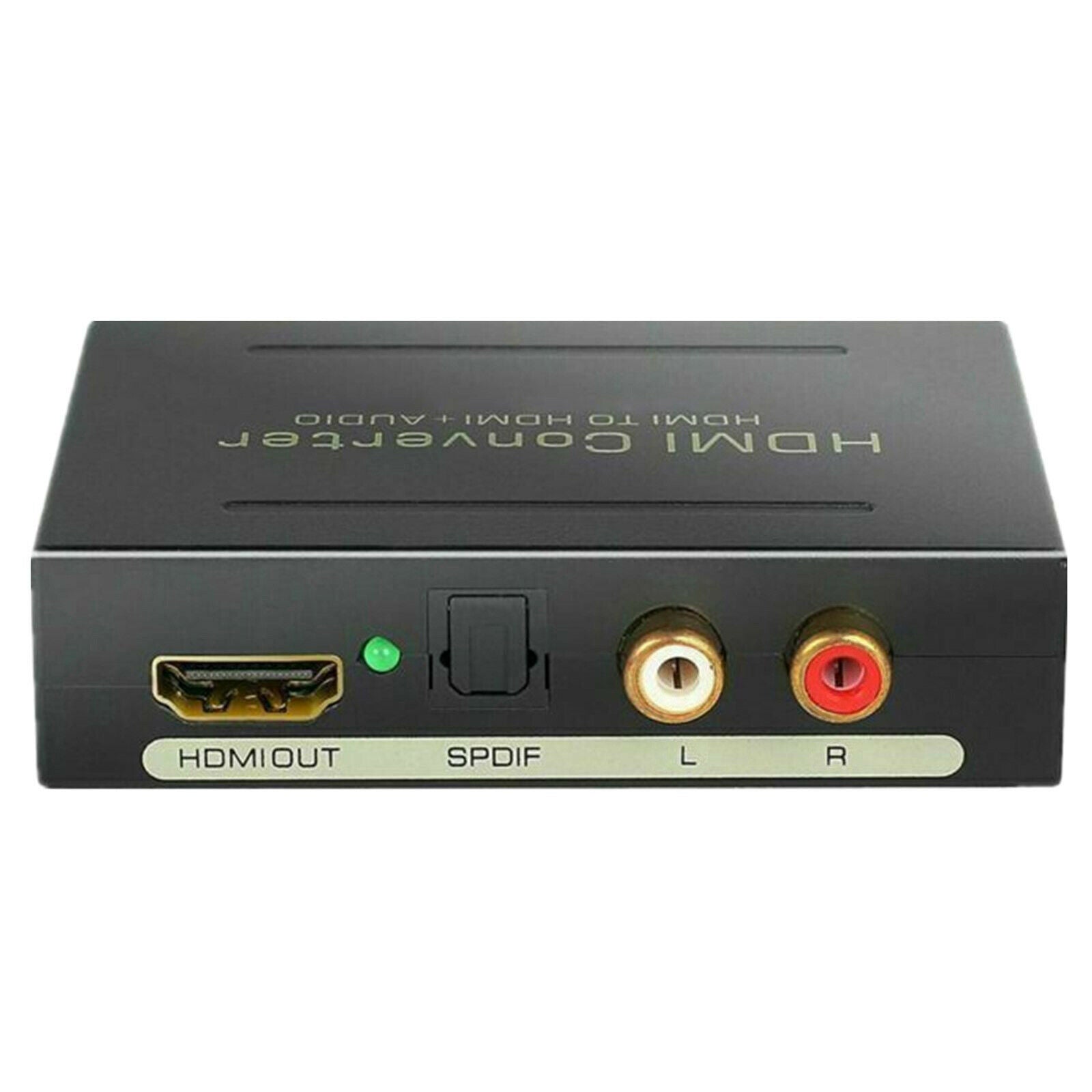 1080P HDMI to HDMI + Optical SPDIF + RCA L/R Audio Extractor Converter