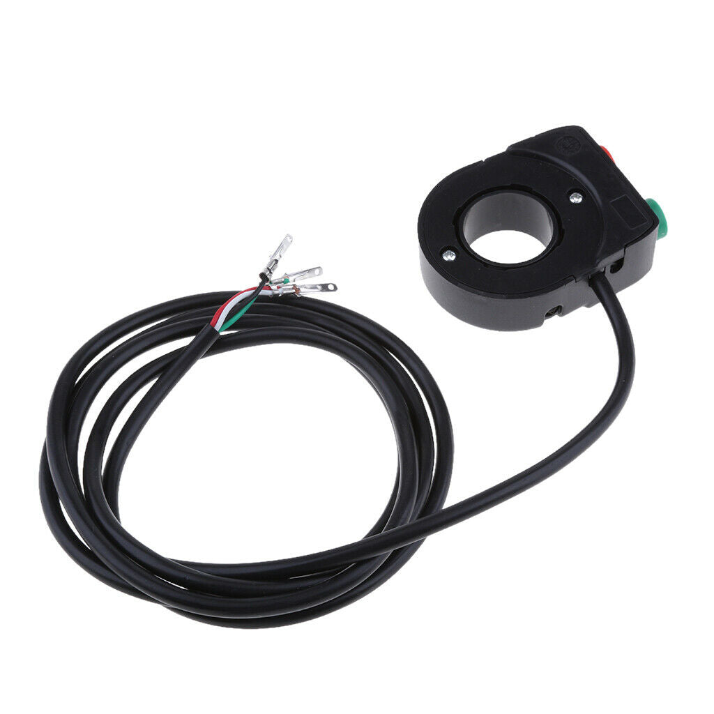 Motorcycle 7/8" Handlebar Horn Headlight On/Off Button Switch Control New